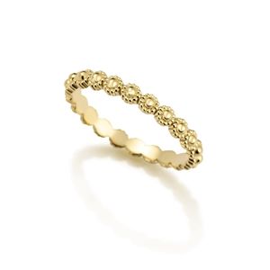 14k gold soleil band ring